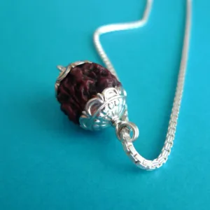 Traditional Rudraksha Pendant from South India